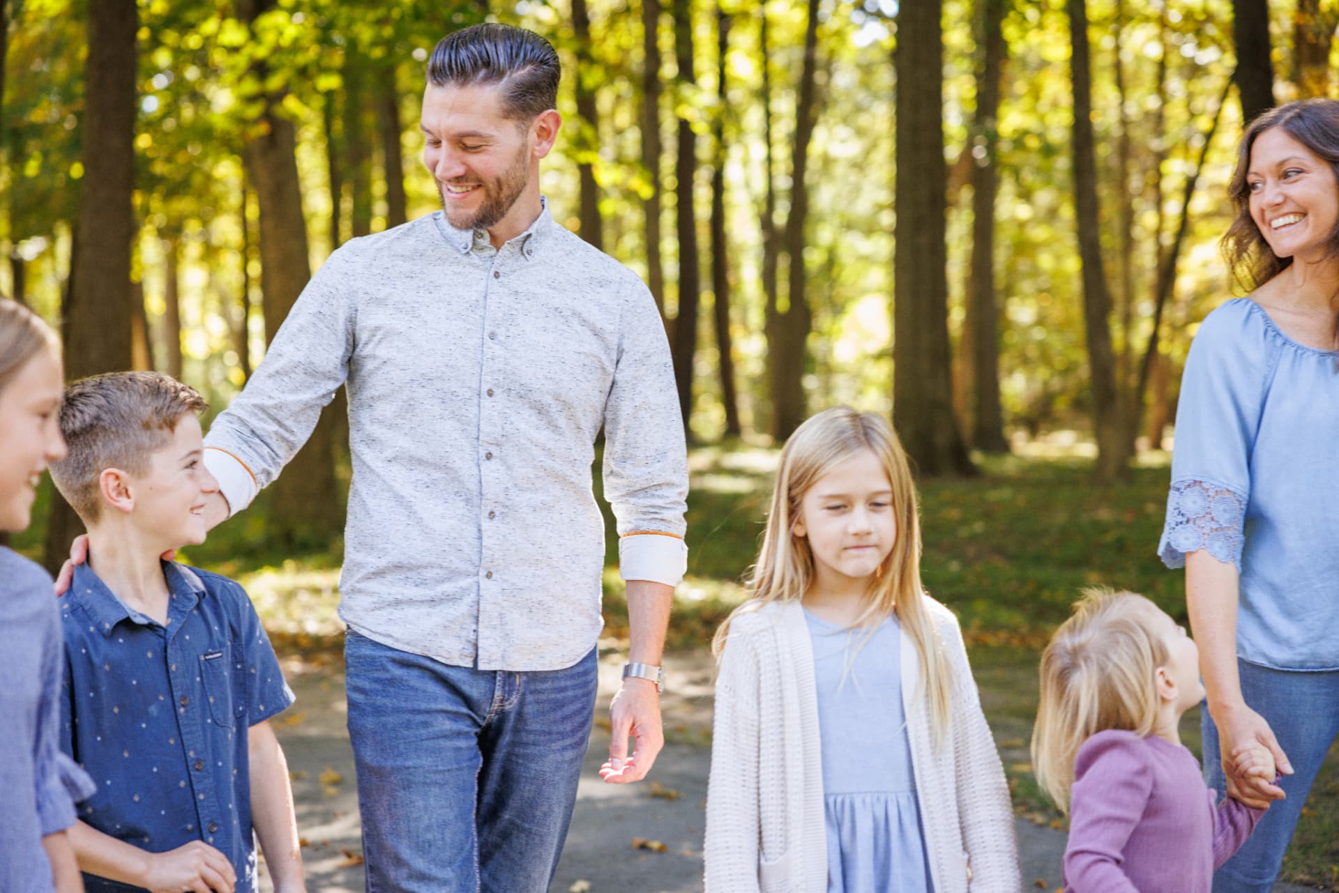 Max Engling and his family