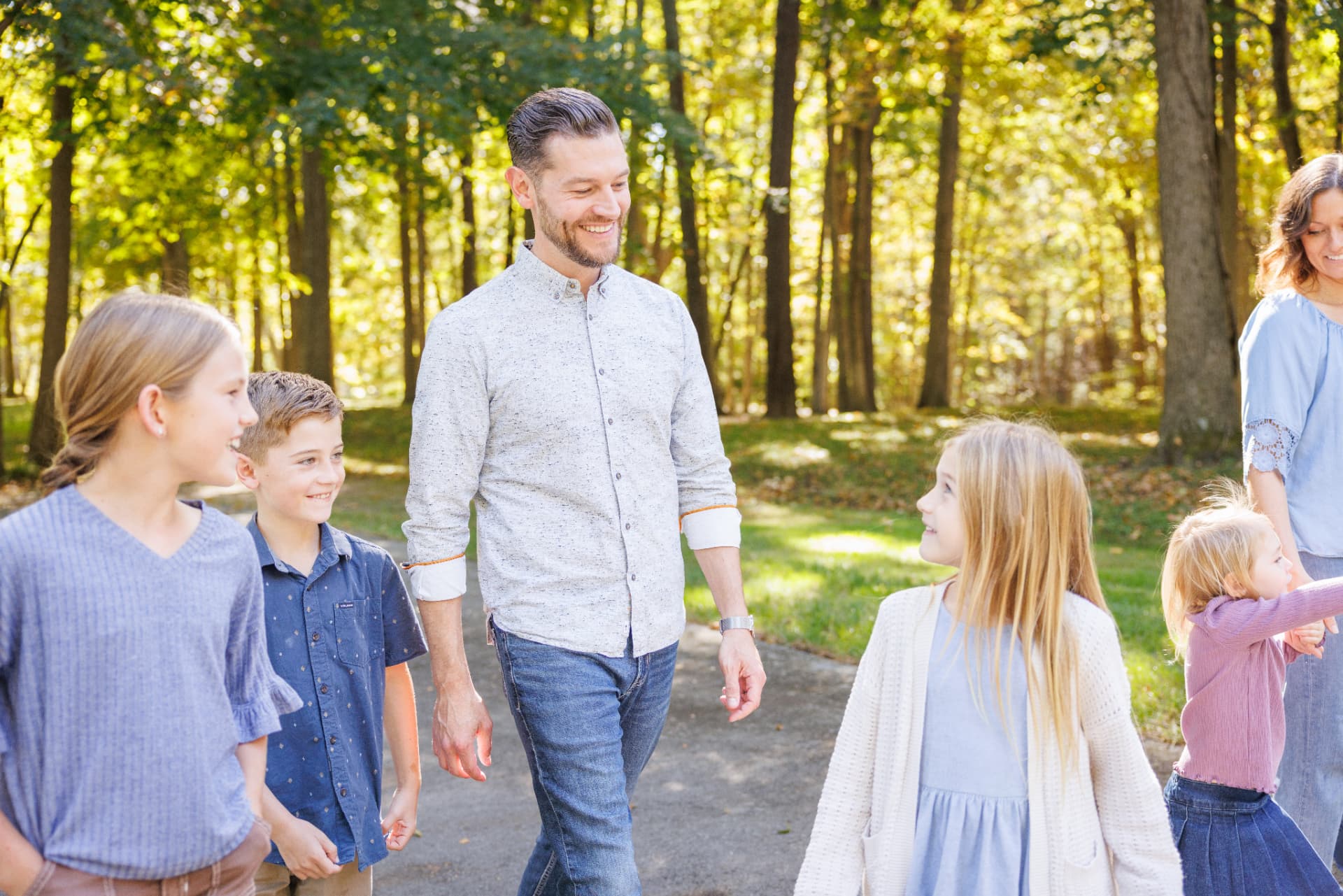 Max Engling and his family