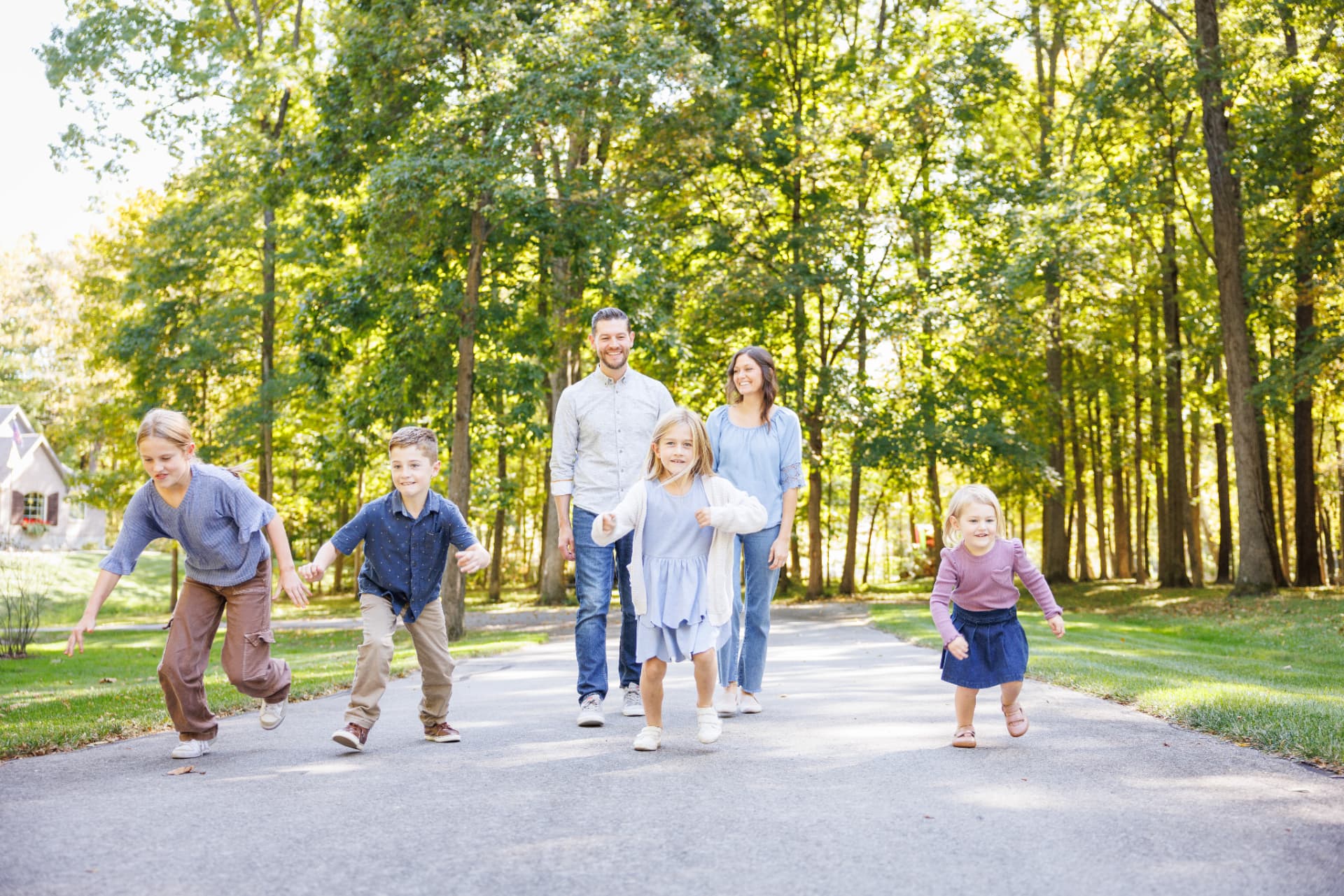 Max Engling and his family